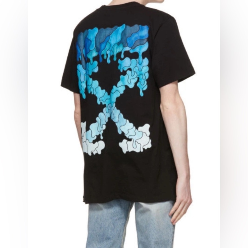 NWT- Off-White™ - Blue Marker Slim T-shirt-L